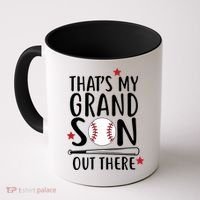 That's My Grandson Out There Coffee Mug thumb 0