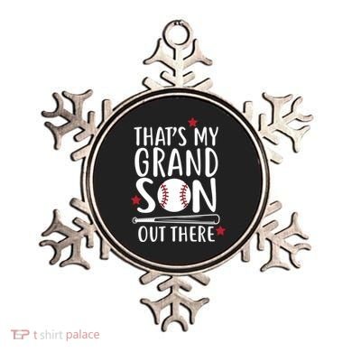That's My Grandson Out There Ornament