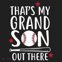 That's My Grandson Out There Hat thumb 2
