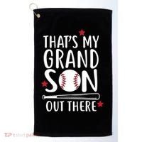 That's My Grandson Out There Golf Towel thumb 0