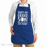 That's My Grandson Out There Apron thumb 2