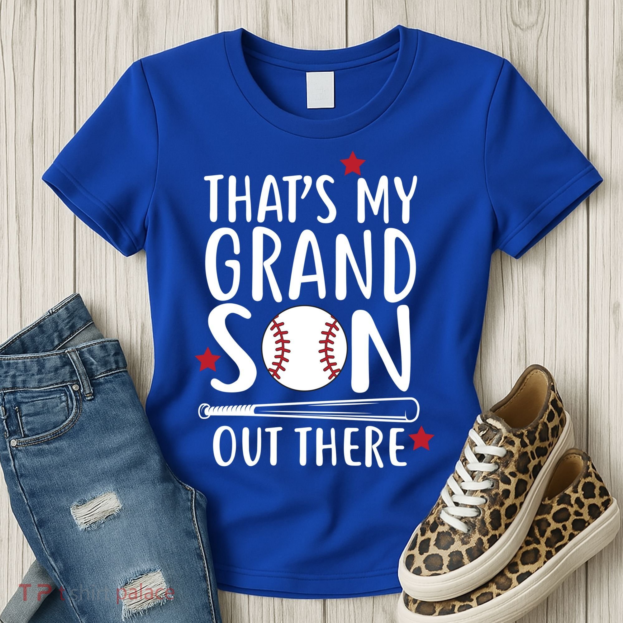 That's My Grandson Out There Women's T-Shirt