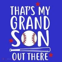 That's My Grandson Out There Kids Sweatshirt thumb 2