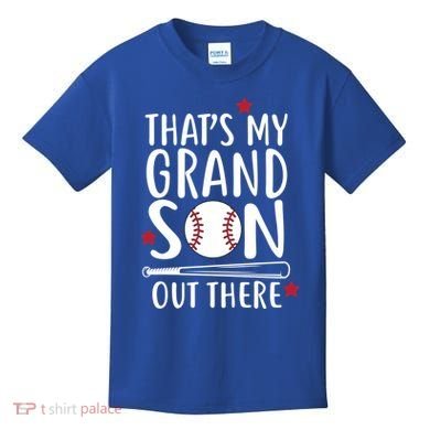 That's My Grandson Out There Kids T-Shirt