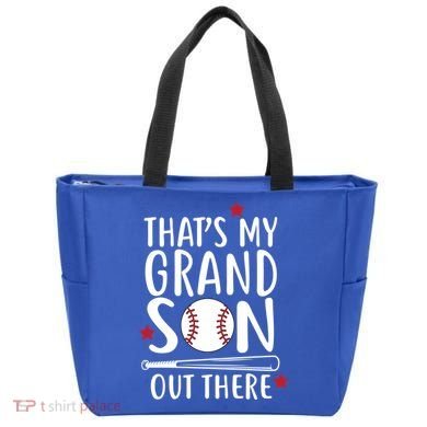 That's My Grandson Out There Tote Bag