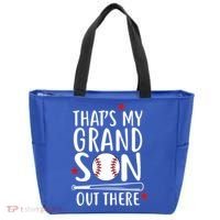 That's My Grandson Out There Tote Bag thumb 0