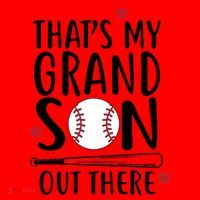 That's My Grandson Out There Santa Hat thumb 1