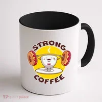 That's Some Strong Coffee Donuts Coffee Mug thumb 1
