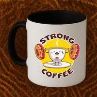 That's Some Strong Coffee Donuts Coffee Mug thumb 2