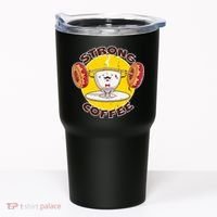That's Some Strong Coffee Donuts Tumbler thumb 0