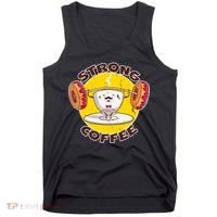 That's Some Strong Coffee Donuts Tank Top thumb 0
