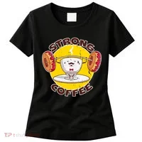 That's Some Strong Coffee Donuts Women's T-Shirt thumb 0