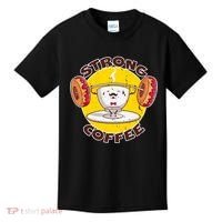 That's Some Strong Coffee Donuts Kids T-Shirt thumb 0