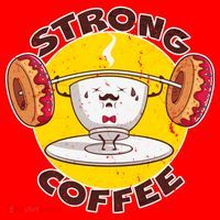 That's Some Strong Coffee Donuts Santa Hat thumb 1