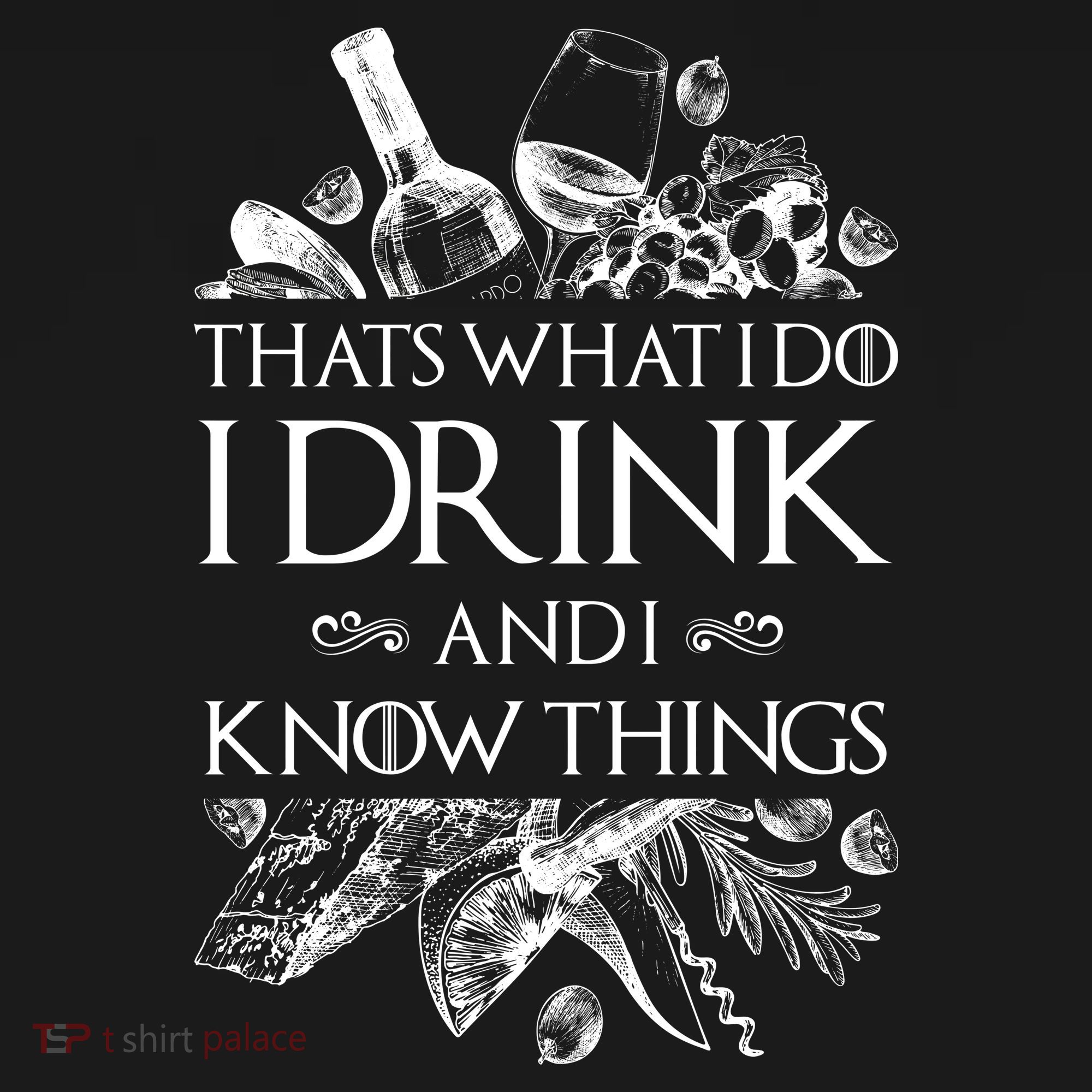 That's What I Do I Drink And I Know USA-Made Doggie Bandana