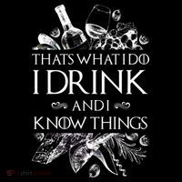 That's What I Do I Drink And I Know Pajama Set thumb 2