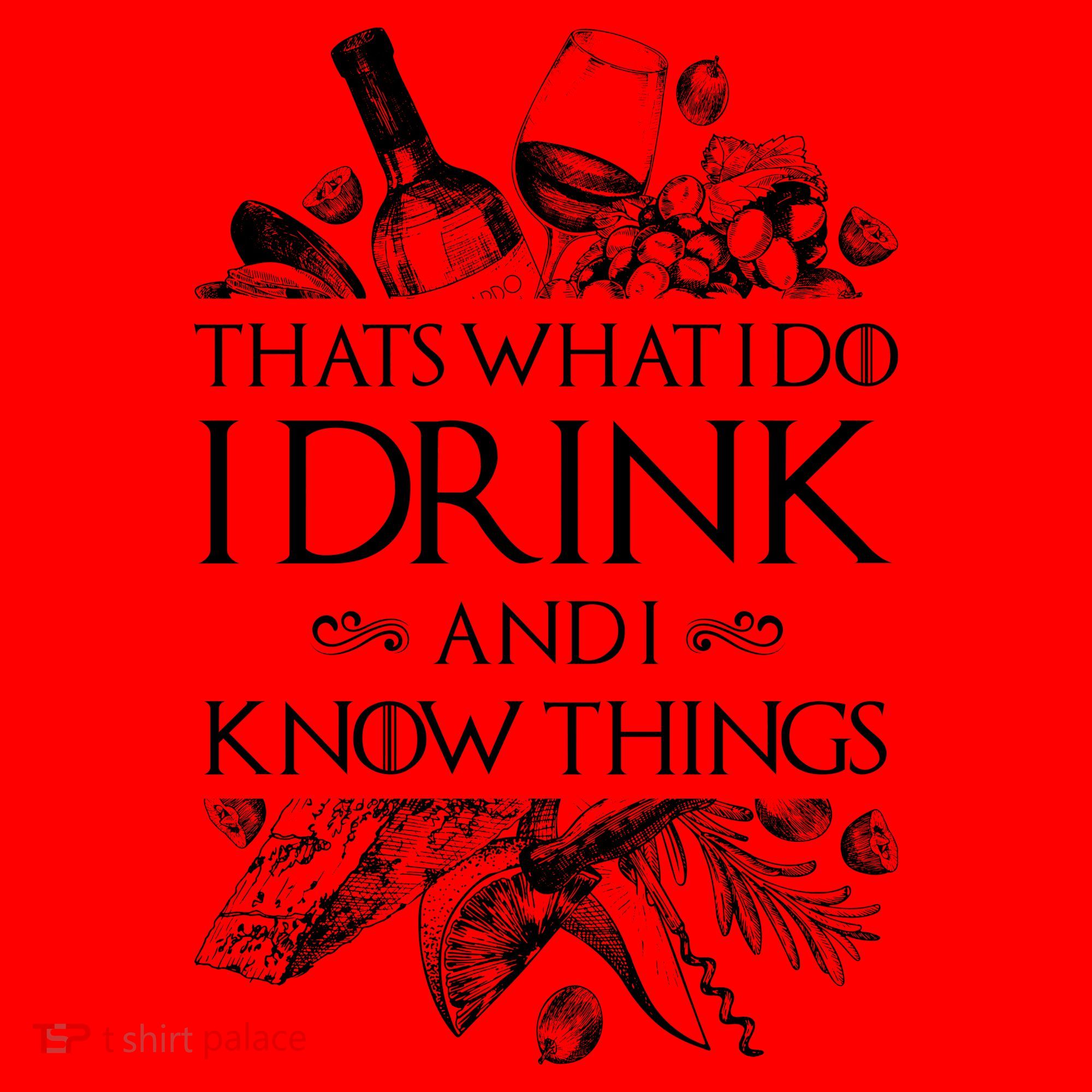 That's What I Do I Drink And I Know Santa Hat
