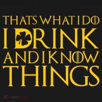 Thats What I Do I Drink and I Know Things St Patricks Day Clover Kids T-Shirt thumb 4