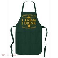 That's What I Do I Farm I Drink And I Know Things Apron thumb 0