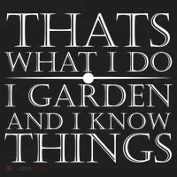 Thats What I Do I Garden And Know Thing Beanie thumb 2