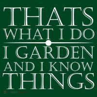 Thats What I Do I Garden And Know Thing Mousepad thumb 1