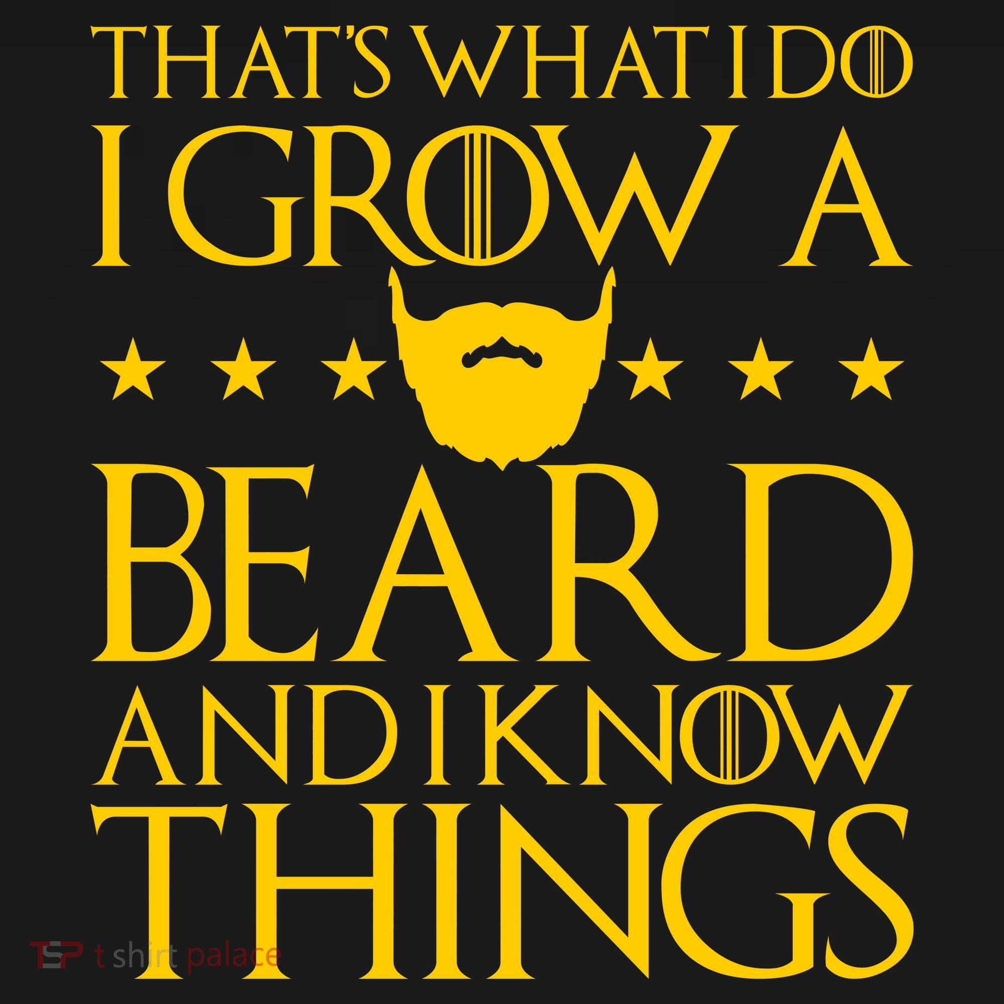 Thats What I Do I Grow A Beard and I Know Things USA-Made Doggie Bandana