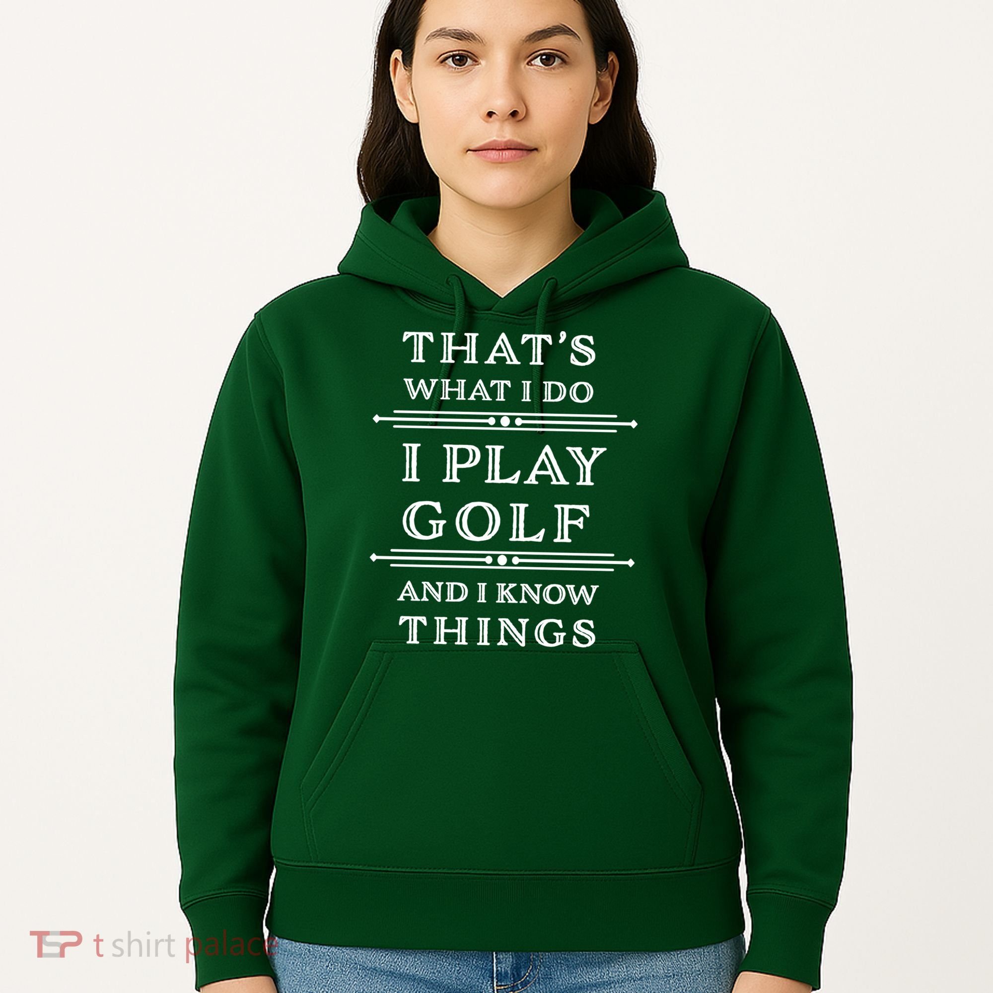 That's What I Do I Play Gold And I Know Things Hoodie