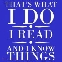 That's What I Do I Read And I Know Things Women's T-Shirt thumb 6