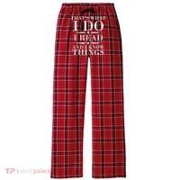 That's What I Do I Read And I Know Things Women's Flannel Plaid Pajama Pants thumb 0