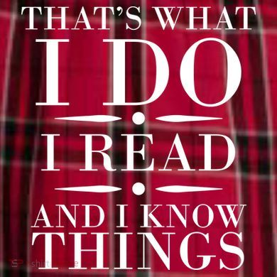 That's What I Do I Read And I Know Things Women's Flannel Plaid Pajama Pants