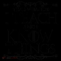 Thats What I Do I Teach And I Know Things Coffee Mug thumb 5