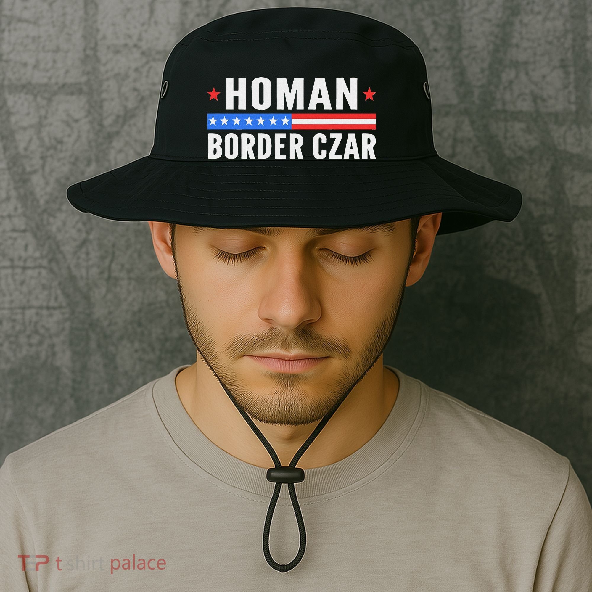 Tom Homan Border Czar Maga Support Bucket Hat