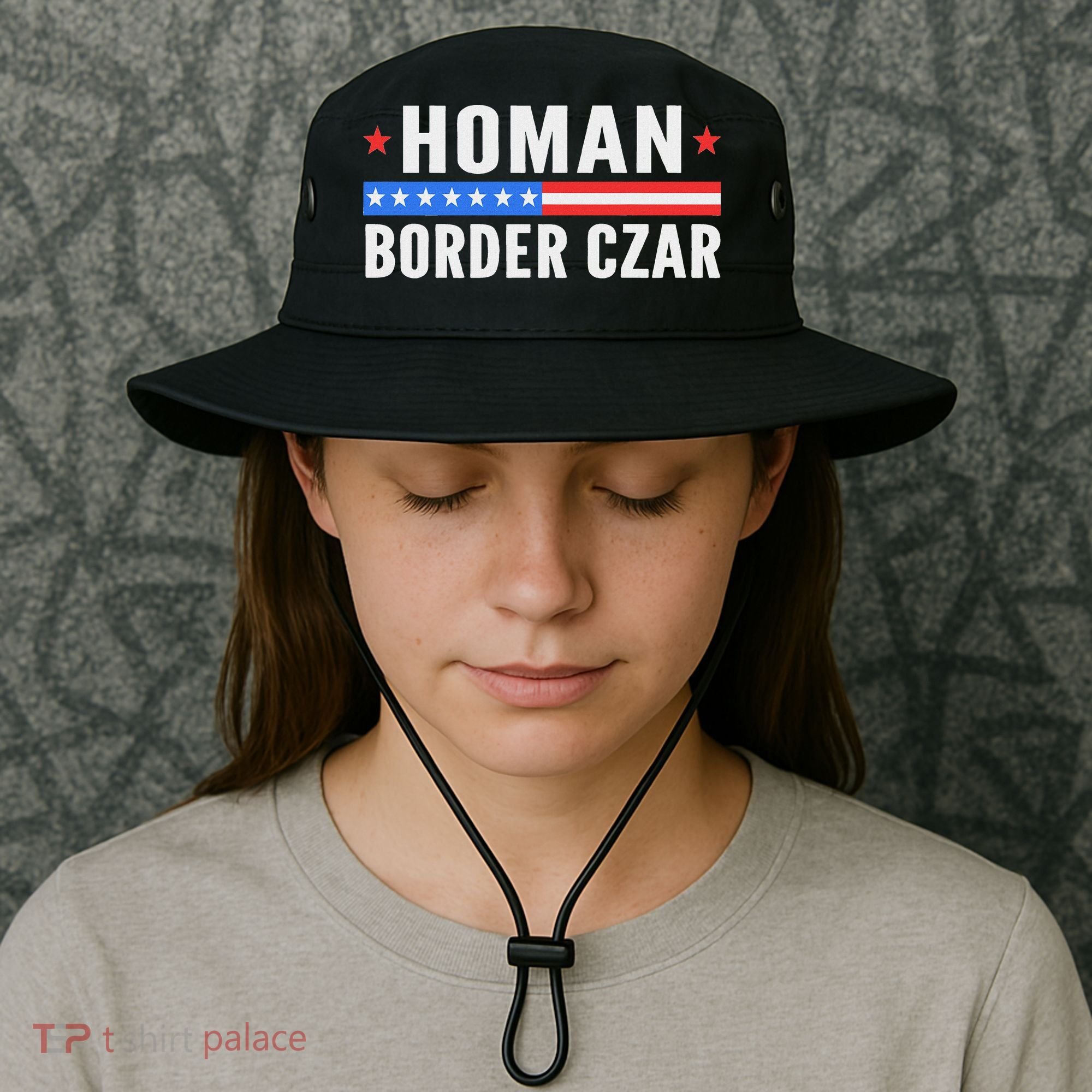Tom Homan Border Czar Maga Support Bucket Hat