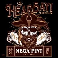 The Hearsay Brewing Mega Pint Objection Coffee Mug thumb 5