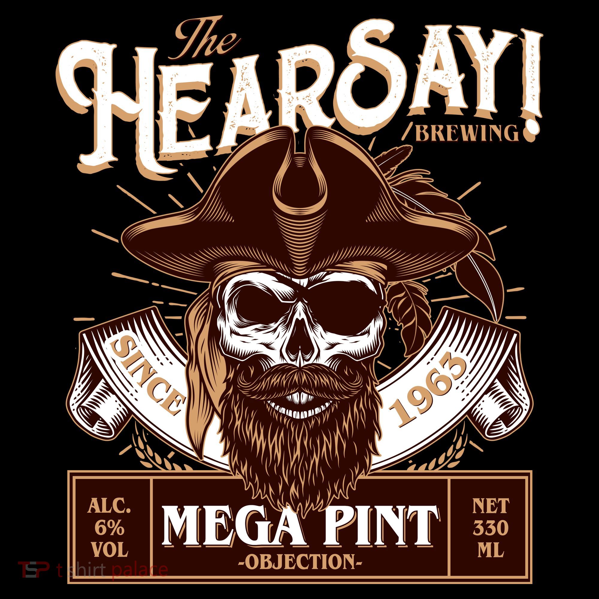 The Hearsay Brewing Mega Pint Objection Ornament