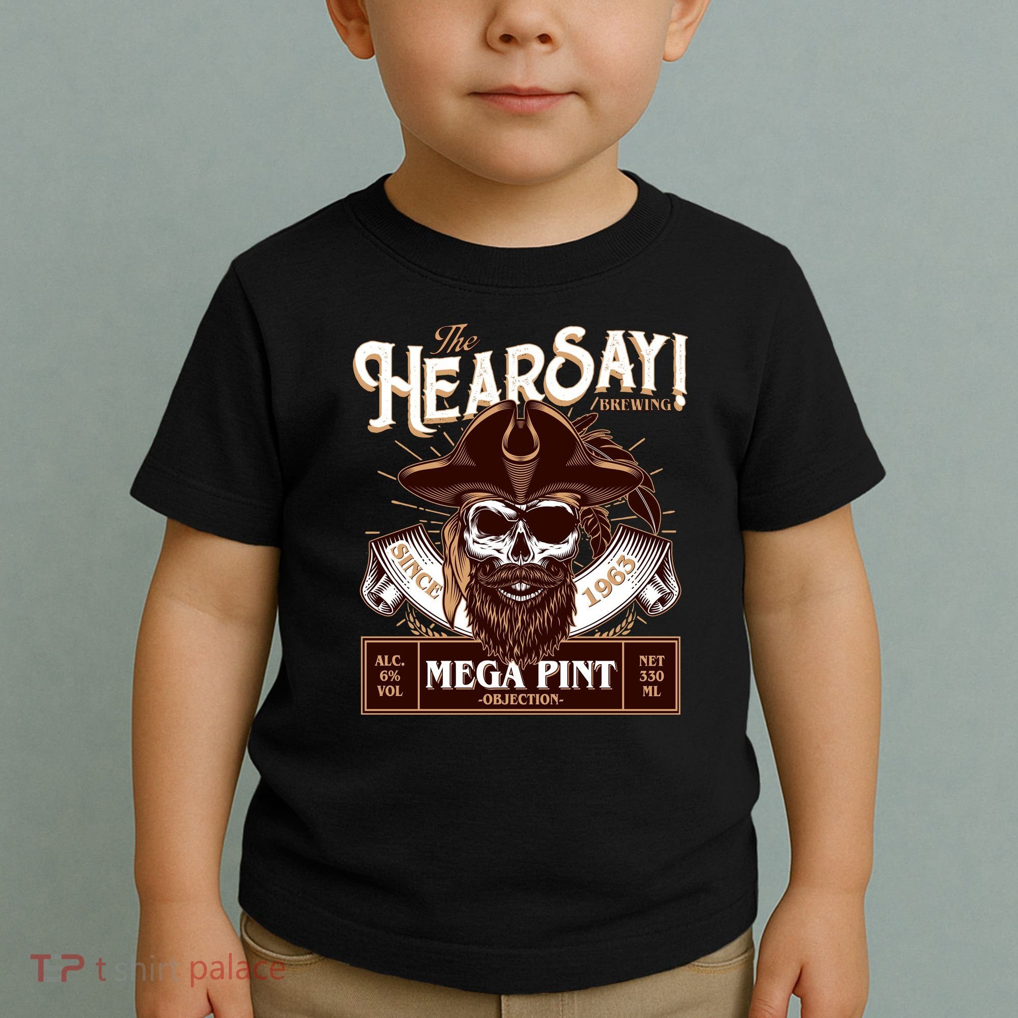 The Hearsay Brewing Mega Pint Objection Toddler T-Shirt