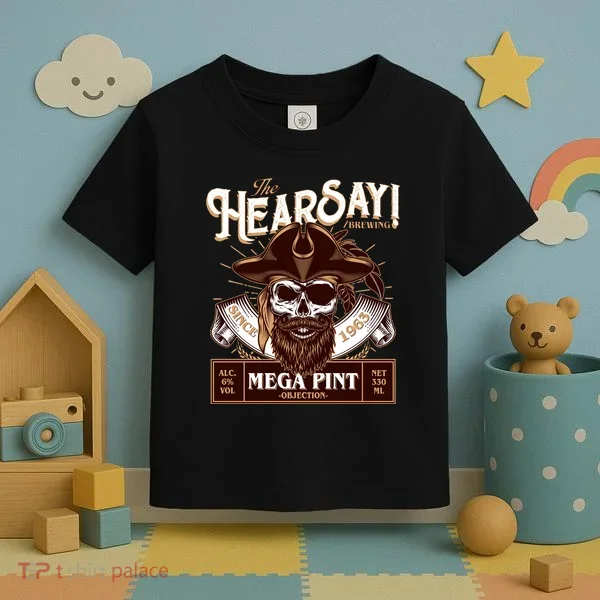 The Hearsay Brewing Mega Pint Objection Toddler T-Shirt