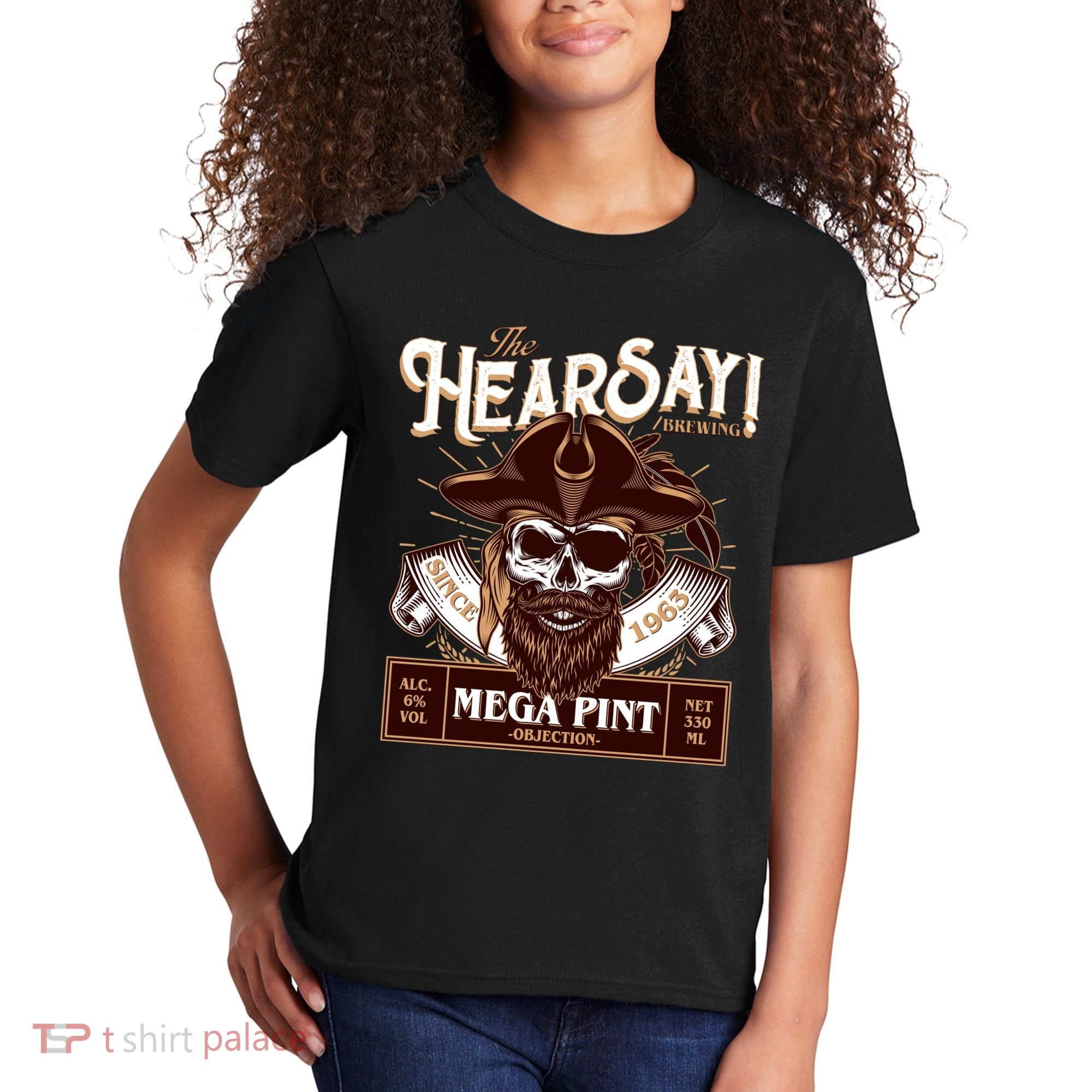 The Hearsay Brewing Mega Pint Objection Kids T-Shirt