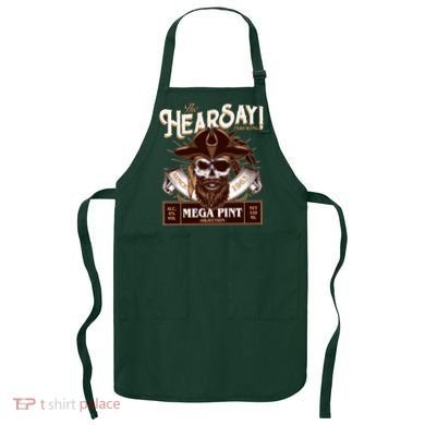 The Hearsay Brewing Mega Pint Objection Apron