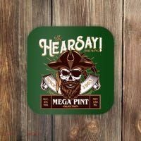 The Hearsay Brewing Mega Pint Objection Coaster thumb 0