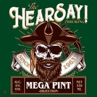 The Hearsay Brewing Mega Pint Objection Kids Sweatshirt thumb 2