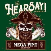 The Hearsay Brewing Mega Pint Objection Kids Hoodie thumb 2