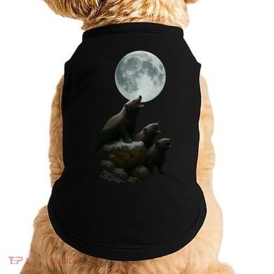 Three Honey Badgers Moon Doggie Tank