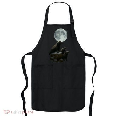 Three Honey Badgers Moon Apron