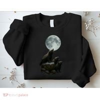 Three Honey Badgers Moon Sweatshirt thumb 2