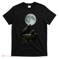Three Honey Badgers Moon T-Shirt thumb 0