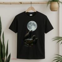 Three Honey Badgers Moon T-Shirt thumb 2