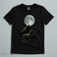 Three Honey Badgers Moon T-Shirt thumb 5