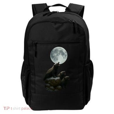 Three Honey Badgers Moon Backpack