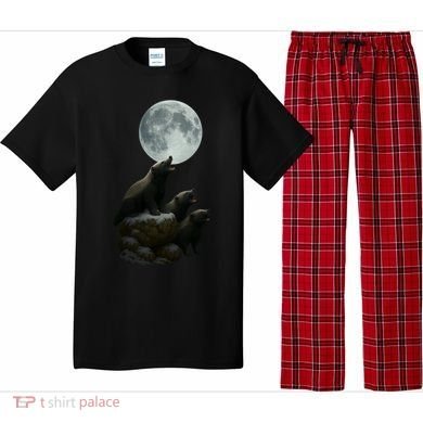 Three Honey Badgers Moon Pajama Set
